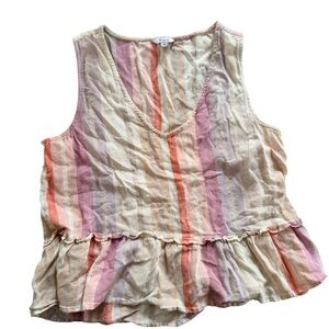 Rails Pastel Striped Tank Top